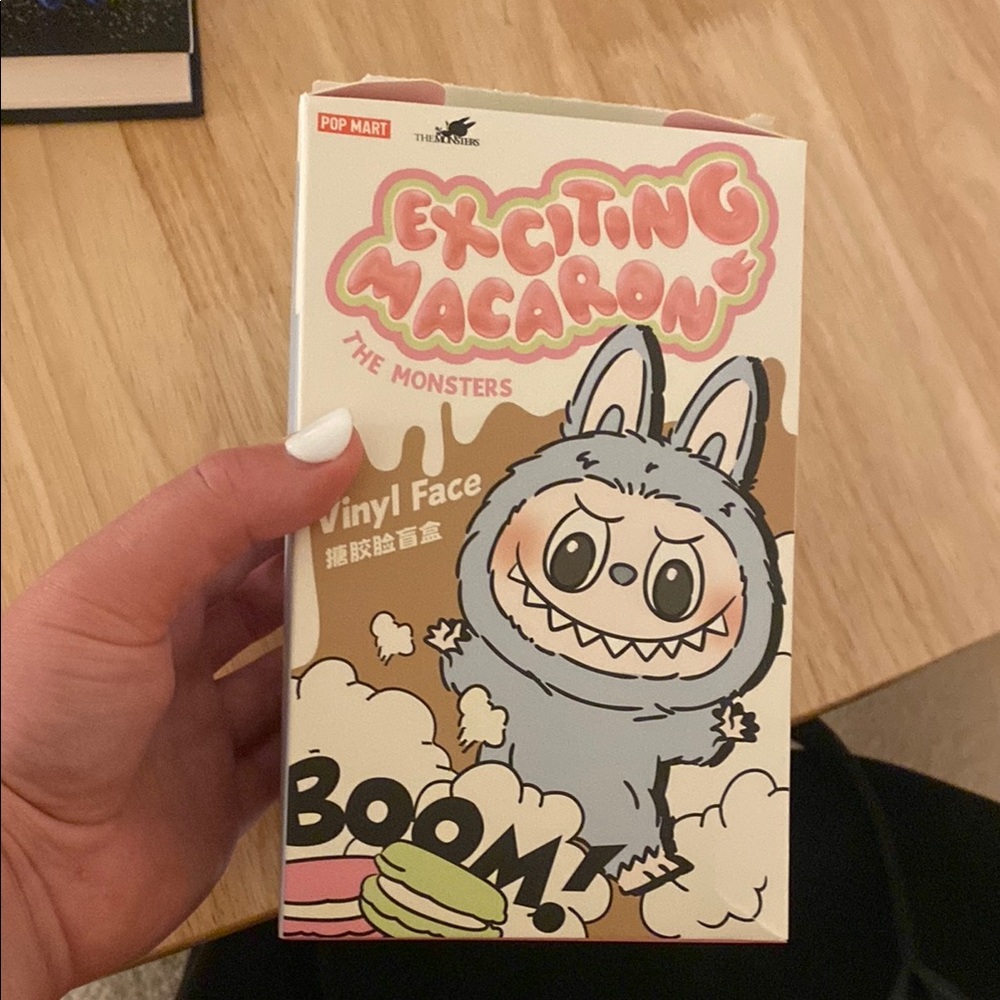 Exciting Macaron Vinyl Face Toy Labubu